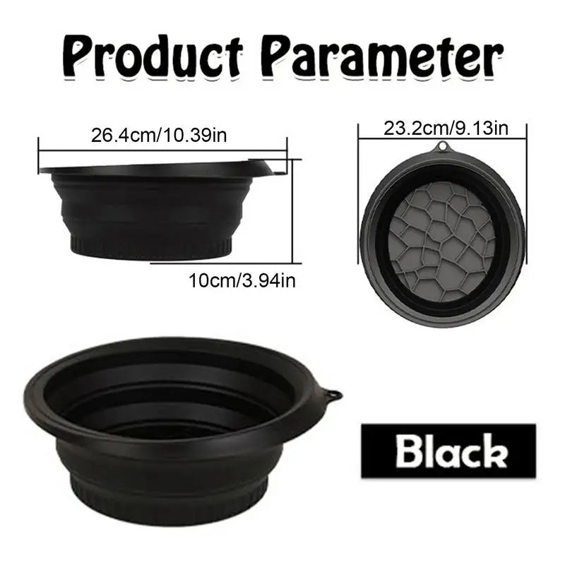 Portable Silicone Facial Ice Plunge Bowl