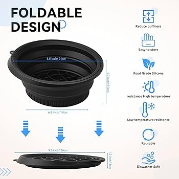 Portable Silicone Facial Ice Plunge Bowl