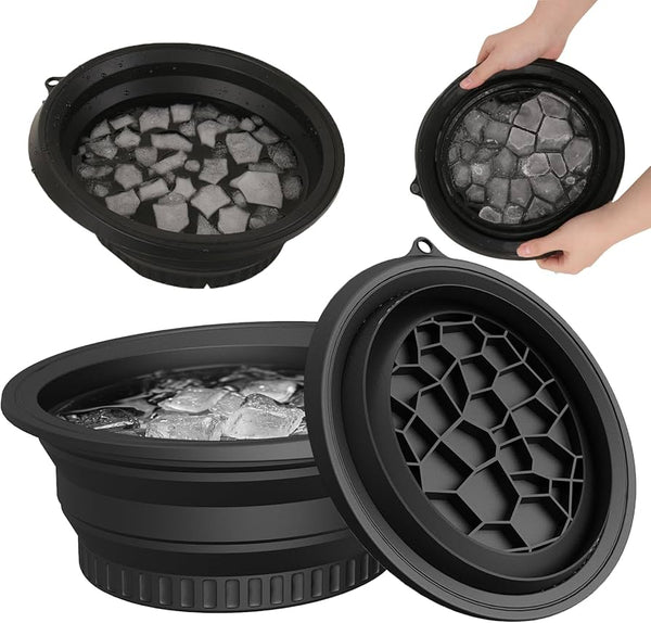 Portable Silicone Facial Ice Plunge Bowl
