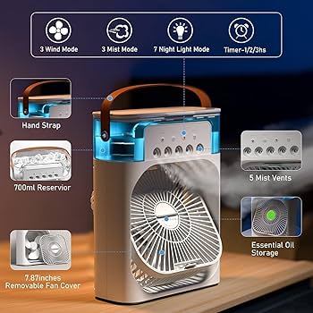 Smart Personal Air Cooler Fan